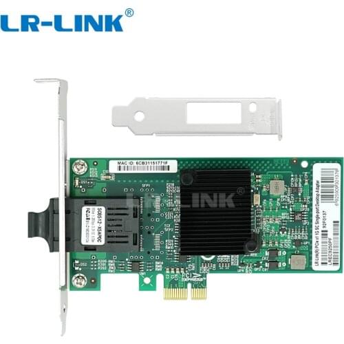 LR-LINK 9250PF 1000Mb PCI-E Fiber Optical Lan Adapter Gigabit Ethernet Network Card Desktop Controller Intel I350 NIC