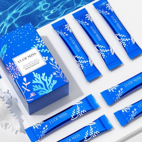 20 Pieces Hyaluronic Acid Polypeptide Frozen Facial Sleeping Masks Anti-Aging Oil-control Moisturizing Whitening mask for face
