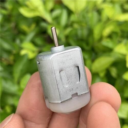 Mini 130 Motor DC 3V 5V 6V 7.4V 19500RPM High Speed Strong Magnetic Carbon Brush Motor DIY Toy Model Small Fan Four-wheel Drive