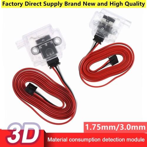 New 3D Printer Filament Break Detection Module With 1M Cable Run-Out Sensor Material Runout Detector For Ender 3 CR10 3D Printer