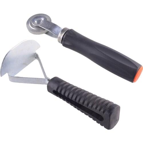 New Auto Tyre Puncture Patch Bearing Roller Stitcher Liner Scraper Repair Tools Universal