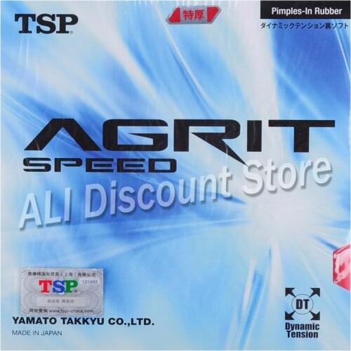 Original Tsp Agrit Speed Table Tennis Rubber Pips In With Ping Pong Sponge Tenis De Mesa Accesorios Mesa