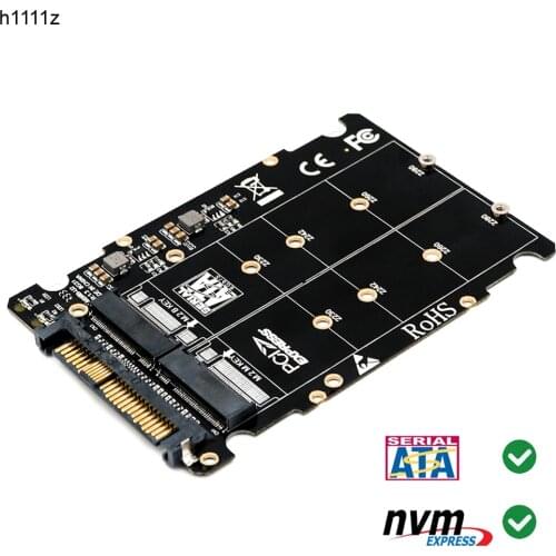 M.2 nvme ssd Key M Key B SSD to U.2 SFF-8639 Adapter,m2 m key adapter,m.2 nvme to sata (Non-SATA Interface)