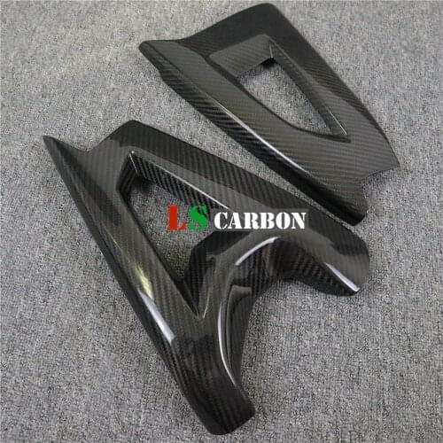 Full Carbon Fiber Motorcycle Accessories Swing Arm Covers For Kawasaki ZX10R 2011-2015