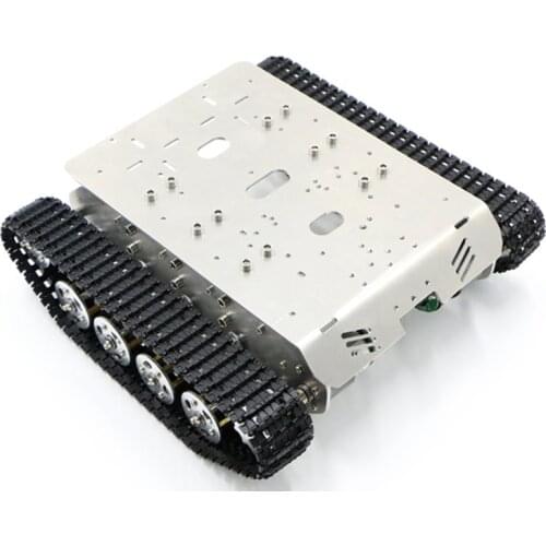 Tank Chassis Smart Car Tracked Vehicle Chassis Robot Chassis Metal Motor with Encoder