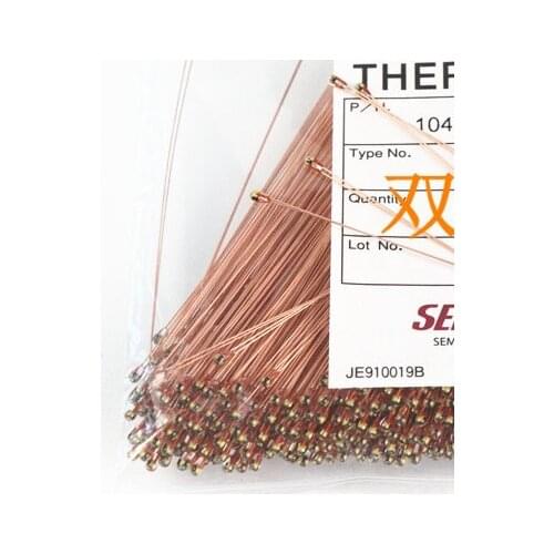 10Pcs Semitec 104NT-4-R025H42G 100K NTC Thermistor +1Meter Fiberglass Casing for 3D Printer Extruder/ Heated bed Instead 104GT