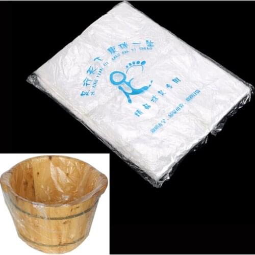 90 Pcs 55*65cm Environmentally Disposable Foot Tub Liners Bath Basin Bags For Feet Pedicure Spa Skin Care