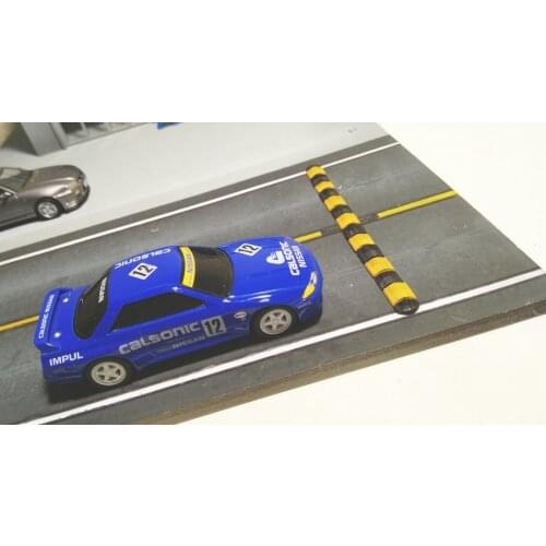 1/64 Die-casting Resin Car Salon Girl Car Scene Parts Series Simulation Plastic Speed Belt Model Miniaturas