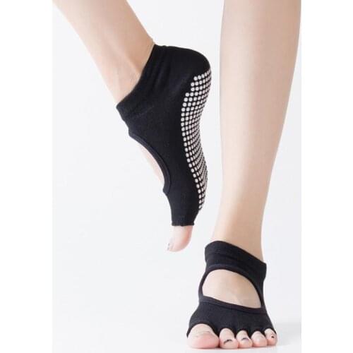 100pairs Pedicure Tools Silicone Socks Anti-slip Foot Care Tool Yoga Sport Health Sock Orthopedic Shoes For Women SN063