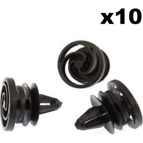 10x For FORVW FORTouareg Boot & Trunk Lining Plastic Trim Clips- Trim Fasteners for Panels