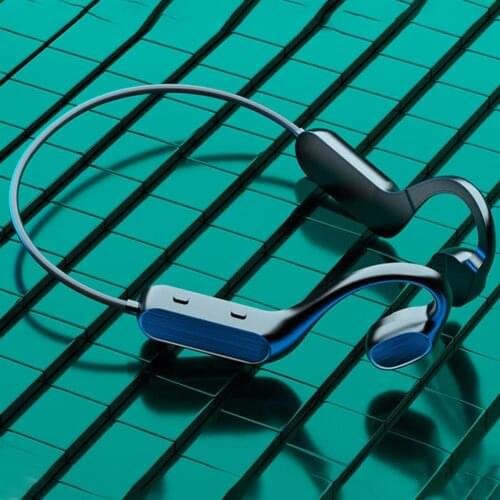 Bluetooth 5.1 Wireless Rechargeable Bone Conduction Ear Hook Stereo Earphone Durable Portable Stable Transmission For Sport