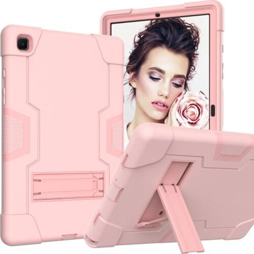 For Samsung Galaxy Tab A7 10.4 2020 SM-T500 SM-T505 Case Shockproof Kids Safe PC Silicon Hybrid Stand Full Body Tablet Cover