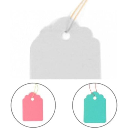 Eco-friendly 100Pcs/Bag Useful Colorful Hanging Plant Tags Easy to Use Plant Markers Waterproof for Balcony