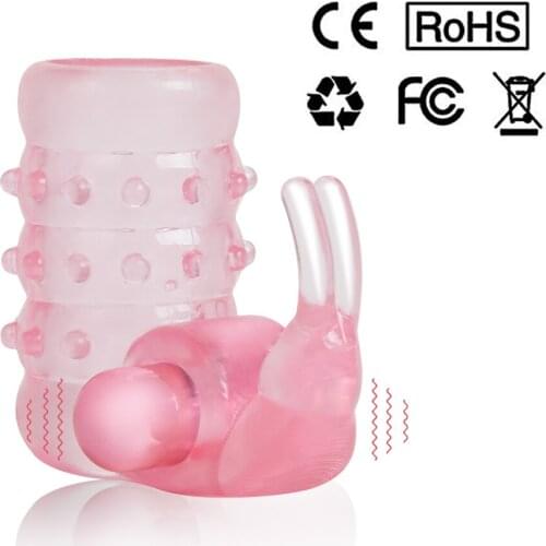 Snails Penis Vibrator Ring Delay Ejacualtion Clitoris Stimulate Elastic Silicone Rabbit Vibrating Cock Ring Sex Toys for Men