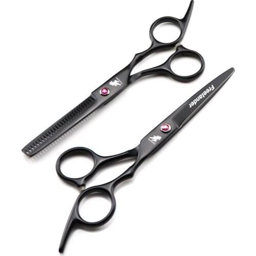 6 Professional Hair Salon Structure Scissors Set Cutting Barber Haircut Thinning Shear Scissors Hairdressing Hair Tools Scissors