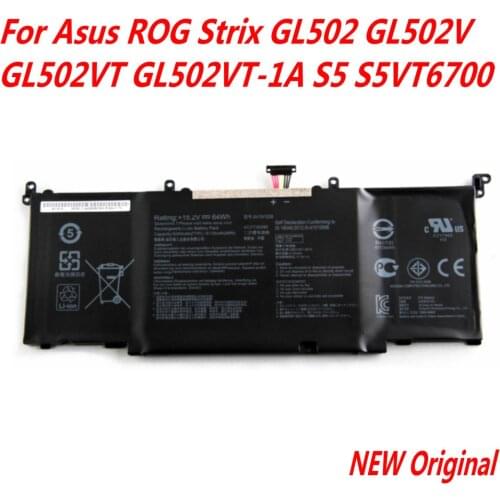 Original B41N1526 Laptop battery For Asus ROG Strix GL502 GL502V GL502VT GL502VT-1A GL502VM S5 S5VT6700 GL502VT-BSI7N27