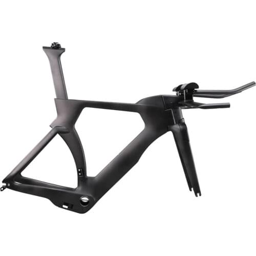 Professional Painting Time Trial Bike Frameset 57cm Di2 with tools box Brake Sets and TT Bar Matte finish