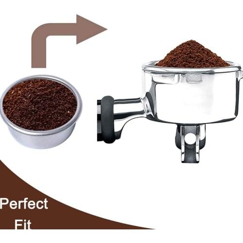 54mm Filter Basket Compatible for Breville Portafilter BES870XL BES860XL BES840XL Cup Filter Replacement B1