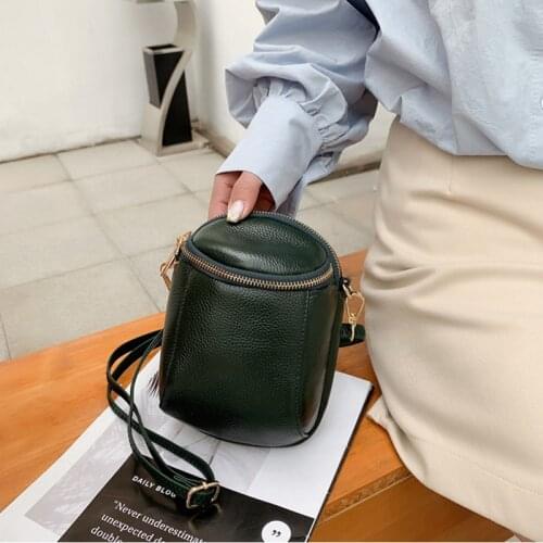 100% Genuine Leather Women Shoulder Bags Fashion Women Handbags Womens Bag Designer First layer Cowhide Womens Crossbody Totes