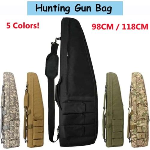 Tactical Gun Bag Hunting Airsoft Rifle Case Military Accessories Outdoor Sports Hiking Fishing Gun Carry Shoulder Protection Bag