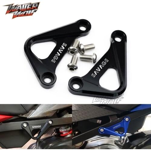 Rear Footrest Blanking Plates For BMW S1000RR HP4 S1000R S-1000 RR 1000R 1000RR HP Motorcycle Racing Hook CNC Foot Rest Delete