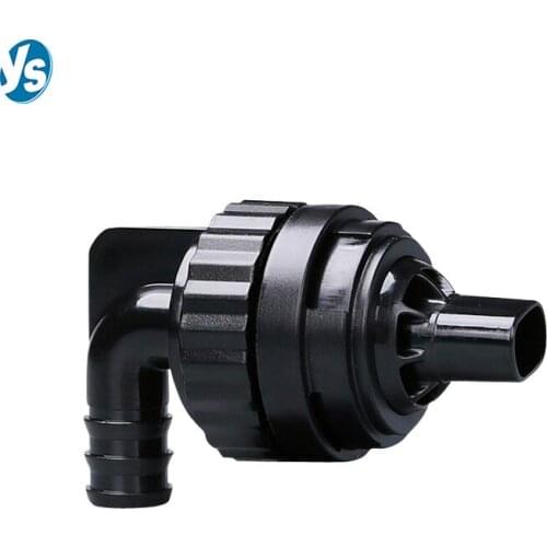 Back Filter Aquarium Outlet Connector Fish Tank Bulkhead Fixed Joint 360 Degree Wave Making Outlet Flat Duck Nozzle