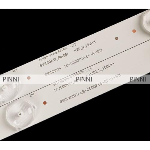 11LEDs 990mm LED backlight strip for LED500200 LB-C500F15-E1-A-2-SE1 SE2 SVJ500A37-REV05-11LED-L SVJ500A37-REV05-11LED-R