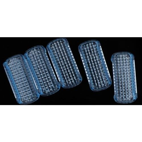 5pcs Nail Dust Duster Nail Brush Tool for Manicure Nail Dust Cleaner Random