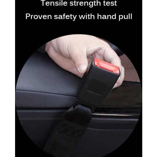 AOZBZ Universal Car Safety Seat Belt Plug-In Mother Converter Dual-Use Belt Auto Interior Durable Buckle Extende Clip Seat Belt