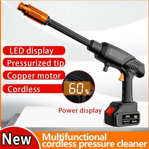 18-21V 30Bar Wireless High Pressure Car Wash Water Spay Gun Portable High Pressure Washer Foam Generator for Makita Battery