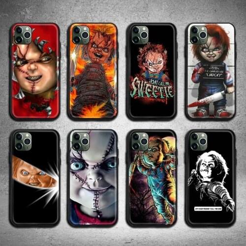 Horror Movie CHUCKY Phone Case for iphone 12 pro max 11 pro XS MAX 8 7 6 6S Plus X 5S SE 2020 XR case