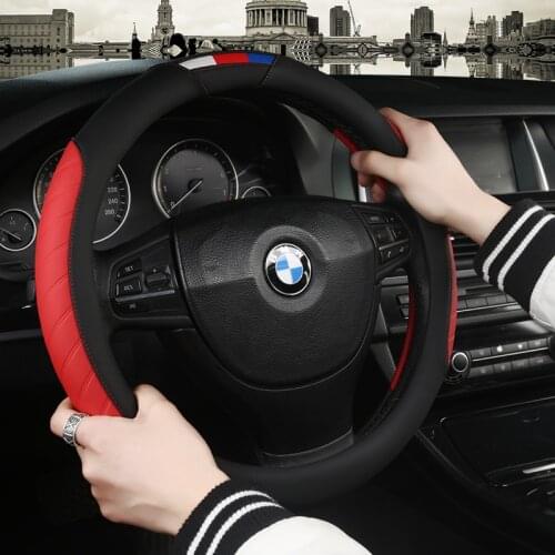 Car Steering Wheel Covers Pu Leather Cars steering sleeve Car Accessories Auto Steering-Weel covers Auto Upholstery Car Seat Pro