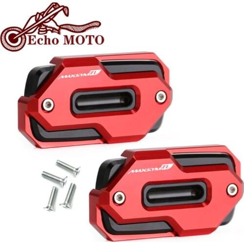 For SYM MAXSYM TL 500 Maxsym TL500 2020 High quality Motorcycle CNC Aluminum Front Brake Reservoir Fluid Tank Oil Cup Cover