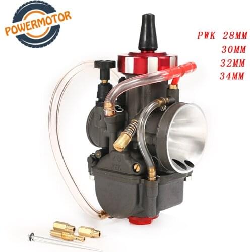 4T Engine universal Motorcycle Carburetor PWK 28 30 32 34mm Carburedor For GY6 ATV 50cc 110cc 250cc 400cc UTV ATV With Power Je
