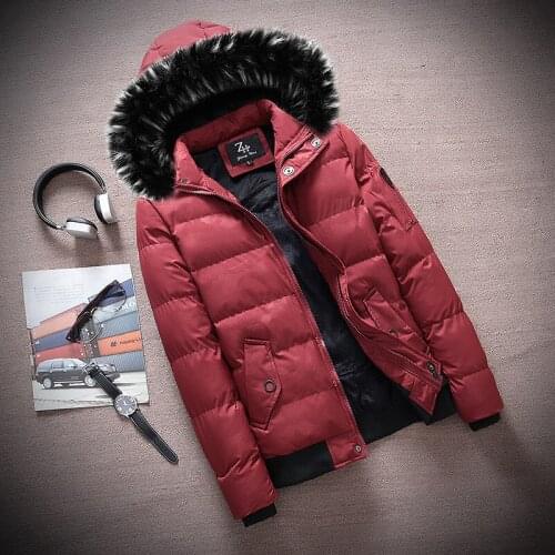 Cotton-padded Jacket Mens New Style Cotton-padded Clothes Mens Thick Warm Clothes Mens Winter Jacket Mens Stylish Korea