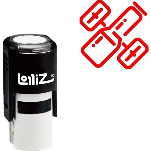LolliZ Hubble Self-Inking Rubber Stamp - Modern Symbol Series
