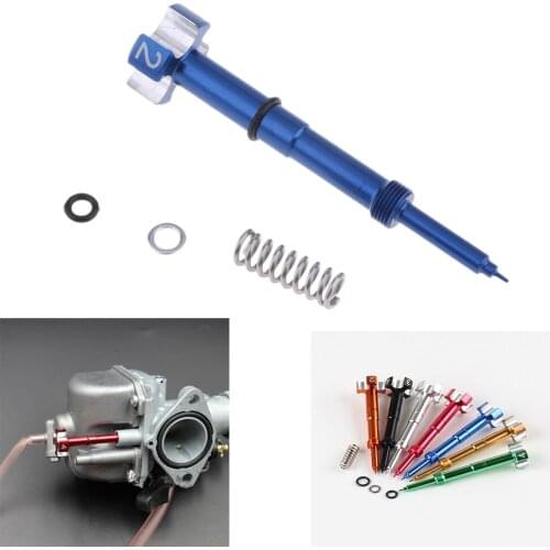 Motorcycle CNC Aluminum Carburetor Easy Air Fuel Mixture Adjuster Screw for Yamaha For Honda Dirt Bike Carburetors