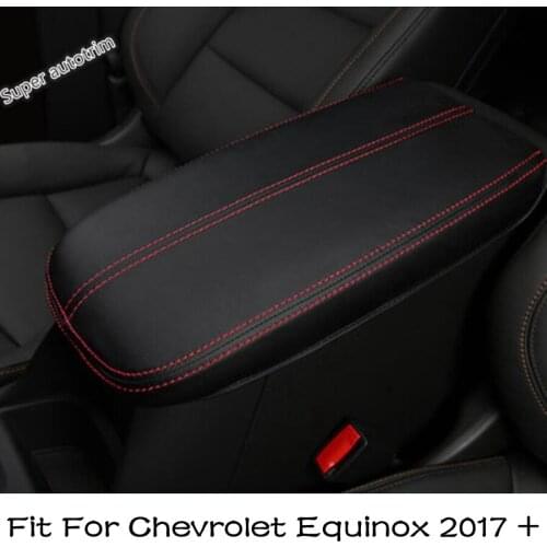 Lapetus Armrest Container Box Storage Holster Pad Protection Kit Fit For Chevrolet Equinox 2017 - 2021 Accessories Interior