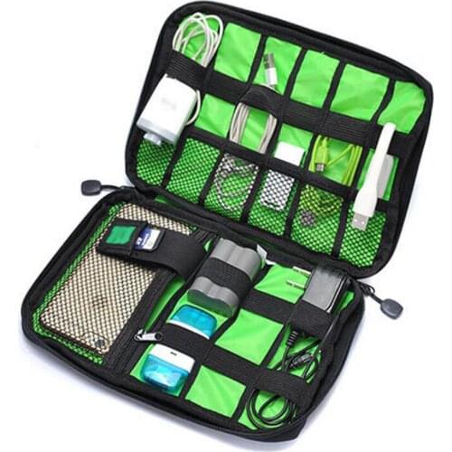 Portable Travel Digital Storage Bags USB Cable Earphone Power Bank Organizer Box Charging U Disk Sundries Organize Storage Case