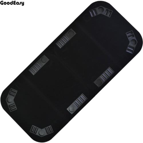 200*91cm 4Colors Red/Blue/Green/Black Casino Foldable Poker Table Texas Hold'em Baccarat Square Tbale with 8 players