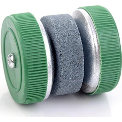 New Knife Sharpener Whetstone Stone Kitchen Equipment Sharp Angle Tool 2 Grinding Wheels 2000pcs/lots free shipping