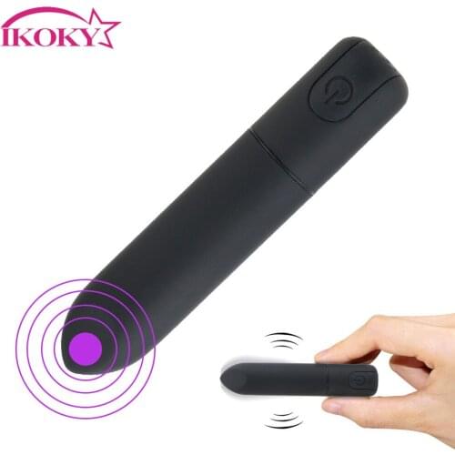 10 Speeds Mini Lipstick Vibrators Bullet Vibrator Powerful G-spot Massager Sex Toys for Women Clitoris Stimulator Anal Dildo