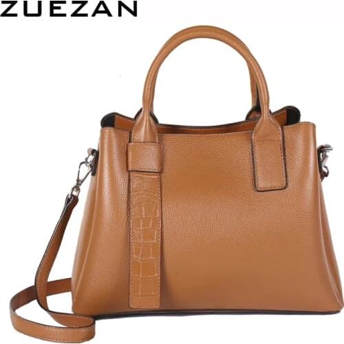 100% Natural Cows Skin Satchel, Women GENUINE LEATHER Handbag, Top Handle bags, Fashion Crossbody bag D041