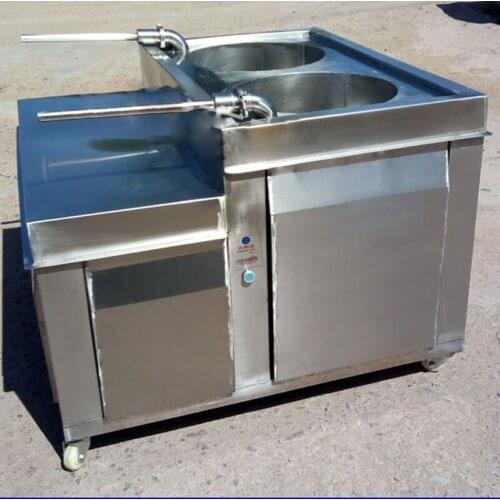 220V/380V 160L Automatic quantitative sausage filling machine sausage filling machine stainless steel body sausage processing