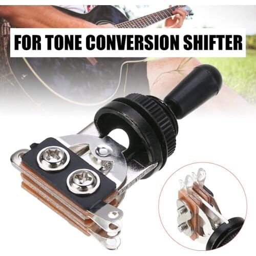 3 Way Electric Guitar Pickup Toggle Switch Tone Conversion Shifter Guitar Toggle Switch Pickup Rhythm For LP Electric Guitar
