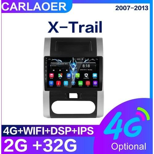 Car Radio Multimedia Player Navigation GPS Android For Nissan X-Trail XTrail X Trail T32 T31 Qashqai 2 din Video 4G wifi 2din