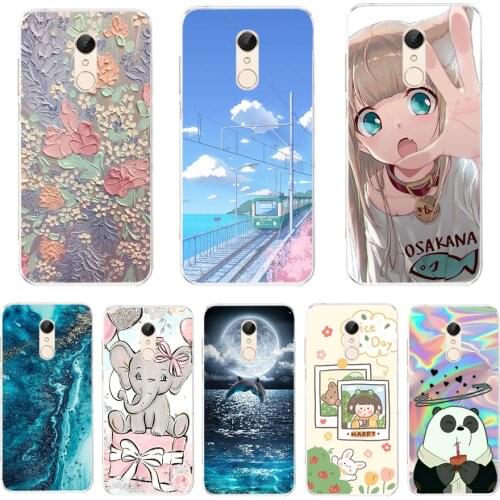 For Xiaomi Redmi 5 Case on Phone Case Redmi5 Plus Silicone Case Funda for Xiaomi Redmi 5 plus 5 Capas Cover Bags Bumper fundas