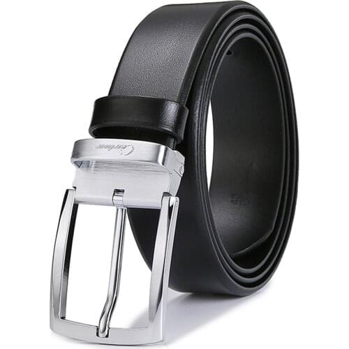 Ciartuar Belts for Men High Quality Belt Genuine Leather Belt Luxury Belts Pin Buckle Designer Belts Waist Gold Mens Click Belt