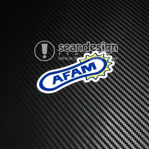 Hot sale AFAM helmet motorcycle stickers PVC 11