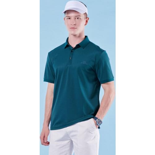 HELLEN&WOODY Short Sleeve Polos For Men
